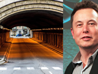 Elon Musk vill borra en tunnel i Södertälje. Bilden är ett montage.